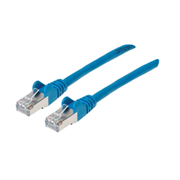 Cable intellinet red cat6a s/ftp rj45 50 micras 4.2m color azul