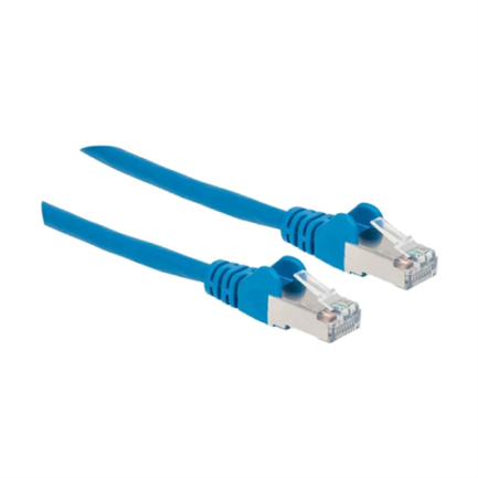 Cable intellinet red cat6a s/ftp rj45 50 micras 4.2m color azul