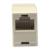 Cople Intellinet RJ45 Cat 5e Modular Hembra-Hembra Color Beige - MAS RECIO