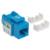 Jack Intellinet Cat 5e de Impacto(Keystone) Color Azul - Vista 2