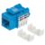 Jack Intellinet Cat 6 de Impacto(Keystone) Color Azul - Vista 2