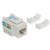 Jack Intellinet Cat 6 de Impacto(Keystone) Color Blanco - MAS RECIO