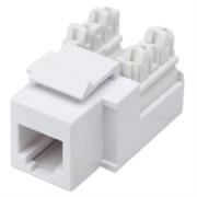 Jack Intellinet RJ11/RJ12 de Impacto Color Blanco - Vista 2