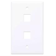 Tapa Intellinet para Caja 2 Perforaciones Color Blanco - Vista 4
