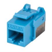 Jack Intellinet Keystone Cat6a de Impacto UTP Color Azul - Vista 5