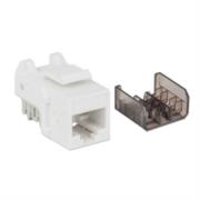Jack Intellinet Keystone Cat6a de Impacto UTP Color Blanco - Vista 6