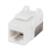 Jack Intellinet Keystone Cat6a de Impacto UTP Color Blanco - Vista 2