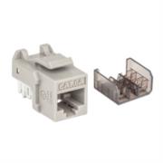 Jack Intellinet Keystone Cat6a de Impacto UTP Color Gris - Vista 6