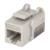 Jack Intellinet Keystone Cat6a de Impacto UTP Color Gris - Vista 4