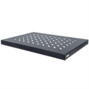 Charola Intellinet Gabinete 19" 1U Fija 35cm Ventilada 50kg Color Negro - Vista 9