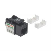 Jack Intellinet RJ45 CAT 6 Keyston de Impacto Color Negro - Vista 5