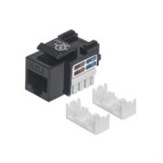 Jack Intellinet RJ45 CAT 6 Keyston de Impacto Color Negro - Vista 3