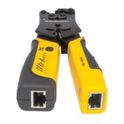Pinza intellinet crimpeadora universal para plugs modulares y probador de cables