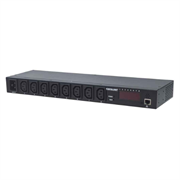 Barra pdu intellinet multicontactos 8 salidas montaje en rack 19" color negro