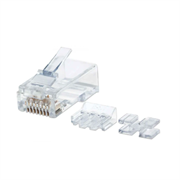 Plug Intellinet RJ45 Cat6a Sólido Oro 50 Micras Pro UTP Bote C/80 Pzas - Vista 6