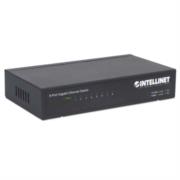 Switch intellinet escritorio ethernet gigabit 8 puertos color negro