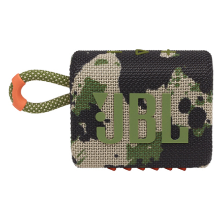 Altavoz Bluetooth Portatil JBL GO 3 con Bateria de 5 horas y Resistente al Agua Color Camuflaje
