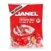 Cinta Adhesiva Janel 119 Corte Fácil 12x10mm Bolsa C/50 - Vista 3
