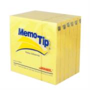 Notas Adhesivas Janel Memo Tip 3x3 Amarillas 100 Hojas Pqte C/6 - Vista 3