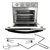 Horno Freidora Koblenz HFKM-1400 de Acero Inoxidable 1400 Watts 4 Programas de Cocción - Vista 8