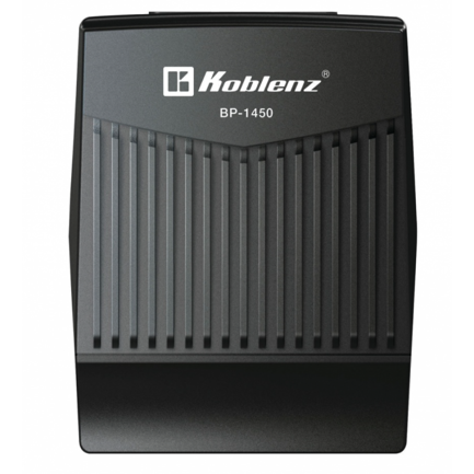 Regulador Koblenz BP-1450  700W/ 1450VA  Salida 108-132V  8 Contactos - Vista 2