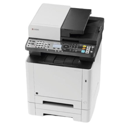 Multifuncional A Color Laser Kyocera A4 22/22 Ppm Color Y Bn 1200 X 1200 Dpi Duplex Estandar Memoria 512mb Cristal Carta A4 Tamaã±o Maximo De Papel 8.5x 14 Pulgadas Usb Y Red.