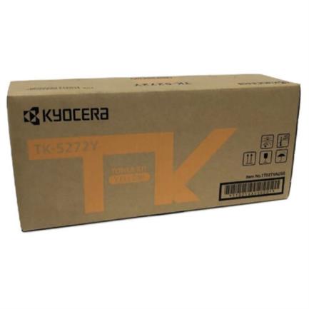 Tóner kyocera tk-5272y 6k páginas compatible p6230cdn/m6230cdn/m6630cdn color amarillo