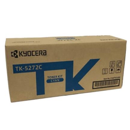 T&oacute;ner kyocera tk-5272c 6k p&aacute;ginas compatible p6230cdn/m6230cdn/m6630cdn color cian