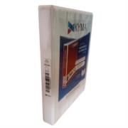 Carpeta Panorámica Kyma de Vinil Tamaño Oficio 1" Aro en "D" Blanca - Vista 6