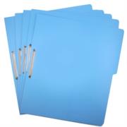 Carpeta Pressboard Kyma C/Broche 8cm Tamaño Carta Azul Claro Paquete C/5 - Vista 5