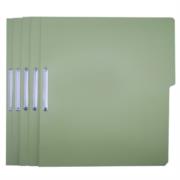 Carpeta pressboard kyma c/broche 8cm tama&ntilde;o carta verde claro paquete c/5