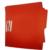 Carpeta Pressboard Kyma C/Broche 8cm Tamaño Carta Rojo Paquete C/5 - Vista 6