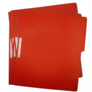 Carpeta Pressboard Kyma C/Broche 8cm Tamaño Carta Rojo Paquete C/5 - Vista 5