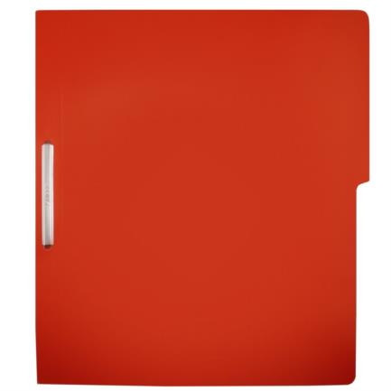 Carpeta pressboard kyma c/broche 8cm tama&ntilde;o carta rojo paquete c/5
