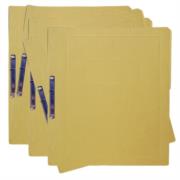 Carpeta Pressboard Kyma C/Broche 8cm Tamaño Carta Amarillo Paquete C/5 - Vista 8