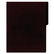 Carpeta pressboard kyma c/broche 8cm tama&ntilde;o carta marr&oacute;n paquete c/5