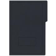 Carpeta pressboard kyma c/broche 8cm tamaño oficio negro paquete c/3