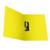Carpeta Pressboard Kyma C/Palanca Tamaño Carta Amarillo - Vista 3