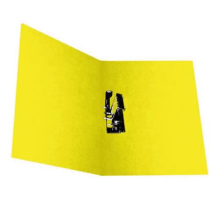 Carpeta pressboard kyma c/palanca tama&ntilde;o carta amarillo
