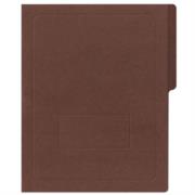 Carpeta pressboard kyma c/palanca tamaño carta marrón