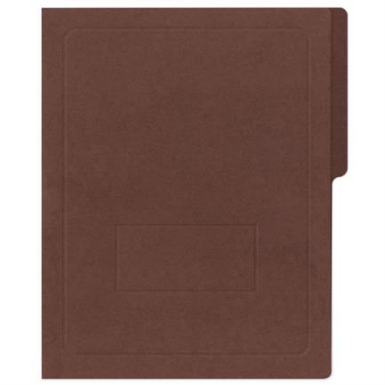 Carpeta pressboard kyma c/palanca tama&ntilde;o carta marr&oacute;n