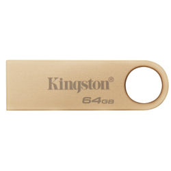 Memoria USB Kingston DataTraveler SE9 G3 64GB USB 3 2 Lectura 220MB/s Dorado - Vista 3