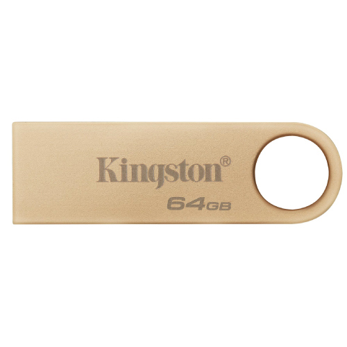 Memoria USB Kingston DataTraveler SE9 G3 64GB USB 3 2 Lectura 220MB/s Dorado - Vista 2