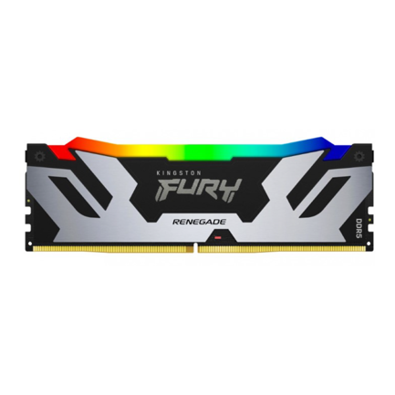 Kit Memoria RAM Kingston FURY Renegade DDR5 6400MHz 64GB - 2 x 32GB CL32 XMP Plata