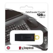 Memoria USB Kingston DataTraveler Exodia 128GB 3.2 Color Negro - Vista 9