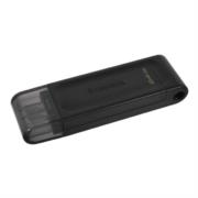 Memoria USB Kingston DataTraveler 70 64GB USB-C Color Negro - Vista 6