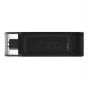 Memoria USB Kingston DataTraveler 70 128GB USB-C Color Negro - Vista 5
