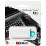 Memoria USB Kingston DataTraveler Exodia 64 GB 3.2 Gen1 Color Blanco - Vista 9