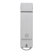 Memoria USB Kingston IronKey S1000 Flash 32GB Encriptado Criptochip Integrado Color Plata - Vista 5