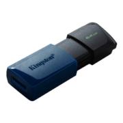 Memoria USB Kingston DataTraveler Exodia M 64GB USB 3.2 Gen1 Color Negro-Azul - Vista 6
